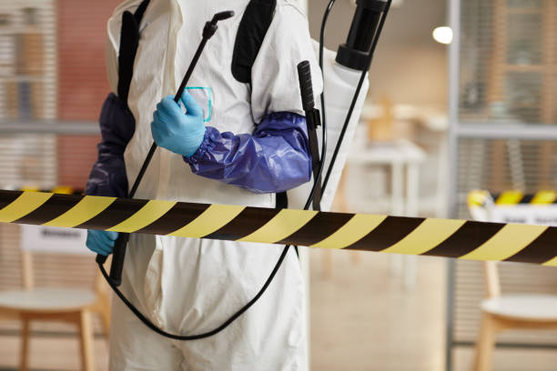 Professional Infectious Disease Decontamination technician working in Summerfield, NC